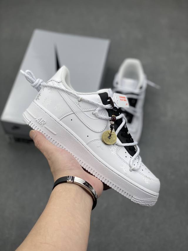 海外限量发售！公司级NIke Air Force 1 '07 Low 空军一号 低帮 运动鞋 休闲鞋 折边针车 工艺难度大 原楦头原纸板 原装鞋盒 定制五金配件