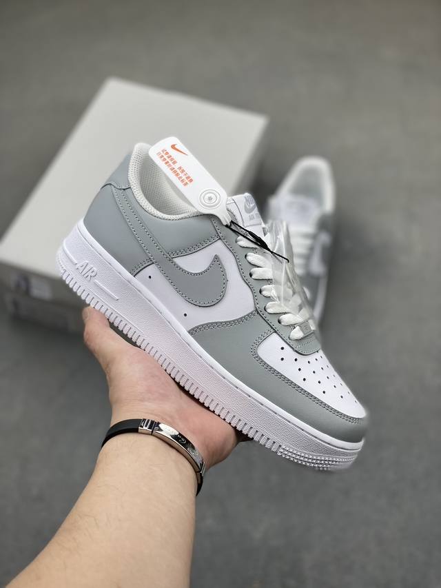 独家实拍 No.1版本 遥遥领先 纯原级别 Nike Air Force 1 Low 货号：FD9763-101 原厂冲刀皮料切割干净 无任何毛边 清洁度细节完