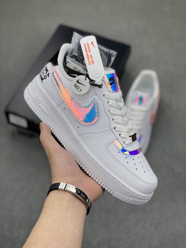 p140 独家实拍 No.1版本 遥遥领先 纯原级别 Nike Air Force 1 Low “电竞” 货号：DC0710-191 原厂冲刀皮料切割干净 无任