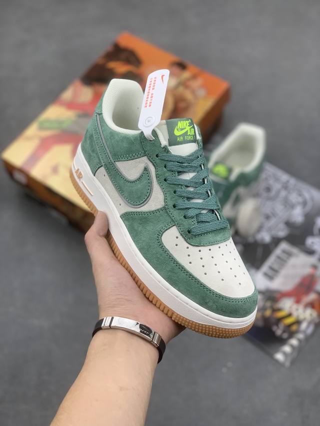 海外发售 创意定制联乘 漫画著作阿基拉 主人公 公司级 AKIRA×Nike Air Force 1 Low ’07 高志 麂皮 满天星配色 空军一号低帮休闲板