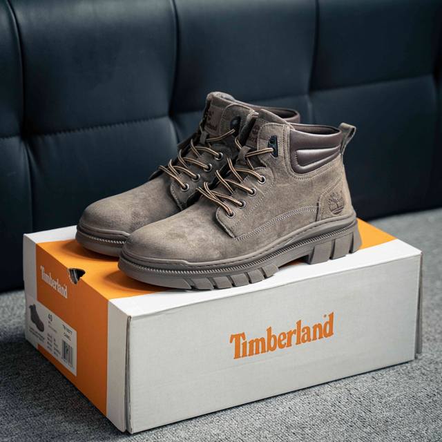 新货#Timberland添柏岚 天伯伦户外中帮休闲大黄靴 广东大厂品质 原盒原包装 面料采用意大利顶级磨砂细纹牛皮 搭配防臭防腐真皮乳胶鞋垫 给您完美的穿着体