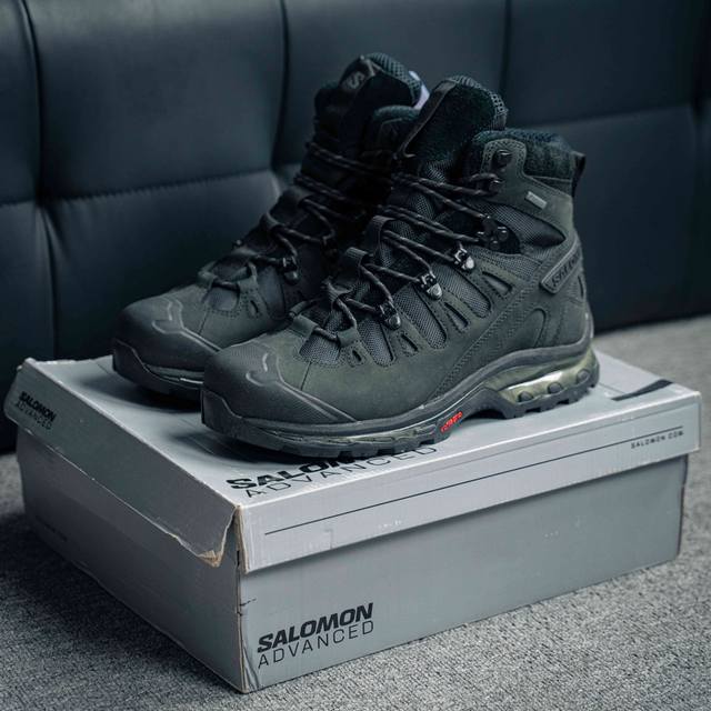 SALOMON萨洛蒙 XT-Quest 4D GTX Advanced 减震防滑耐磨 高帮 户外功能鞋 男鞋 户外越野性能超强 原鞋开发 原数据纸板打造完美鞋型