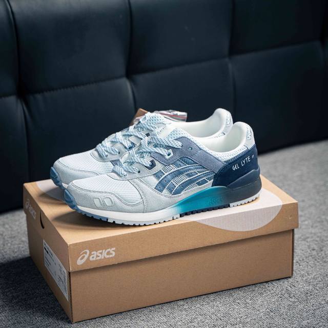 Costs x Asics 亚瑟士 GEL-LYTE III OG 联名款复古低帮运动休闲跑步鞋 货号：1203A330-400 尺码：36 37 37.5 3