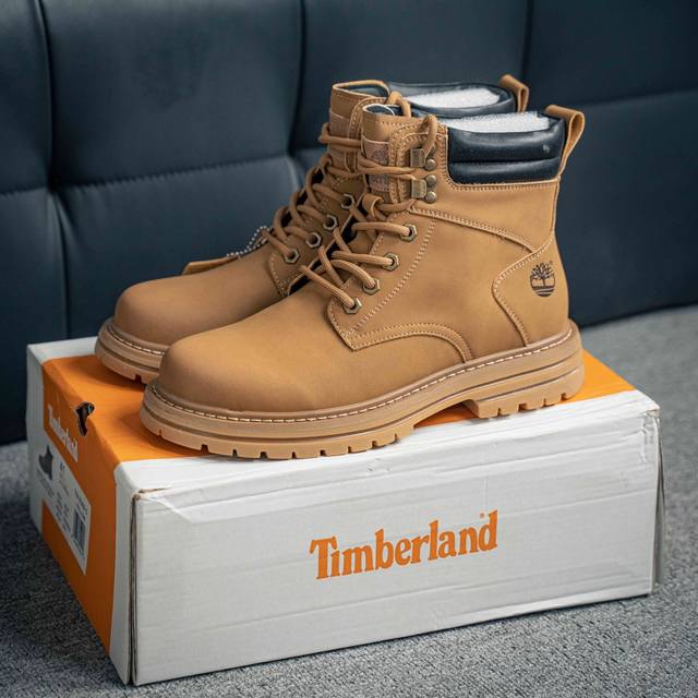 新货#Timberland添柏岚 天伯伦户外工装休闲大黄靴系列 #广东大厂品质 原盒原包装 #24ss秋冬新款时尚潮流搭配 面料采用意大利顶级磨砂细纹牛皮 搭配