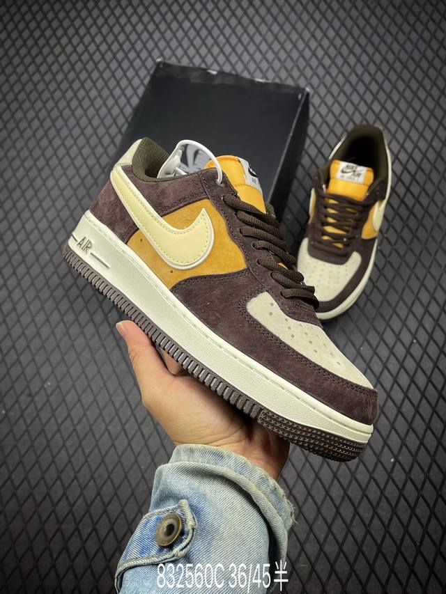 公司级NIKE AIR FORCE 1‘07 WB 原楦头原纸板 打造纯正低帮空军版型 专注外贸渠道 全掌内置蜂窝气垫 原盒配件 原厂中底钢印、拉帮完美 官方货