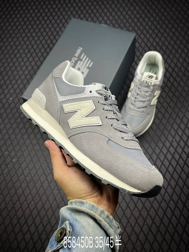 公司级升级原楦开发纸版版型#全新574升级版来啦！NB新百伦New Balance U574升级版系列低帮复古休闲运动慢跑鞋 货号:U574UL2 尺码:36