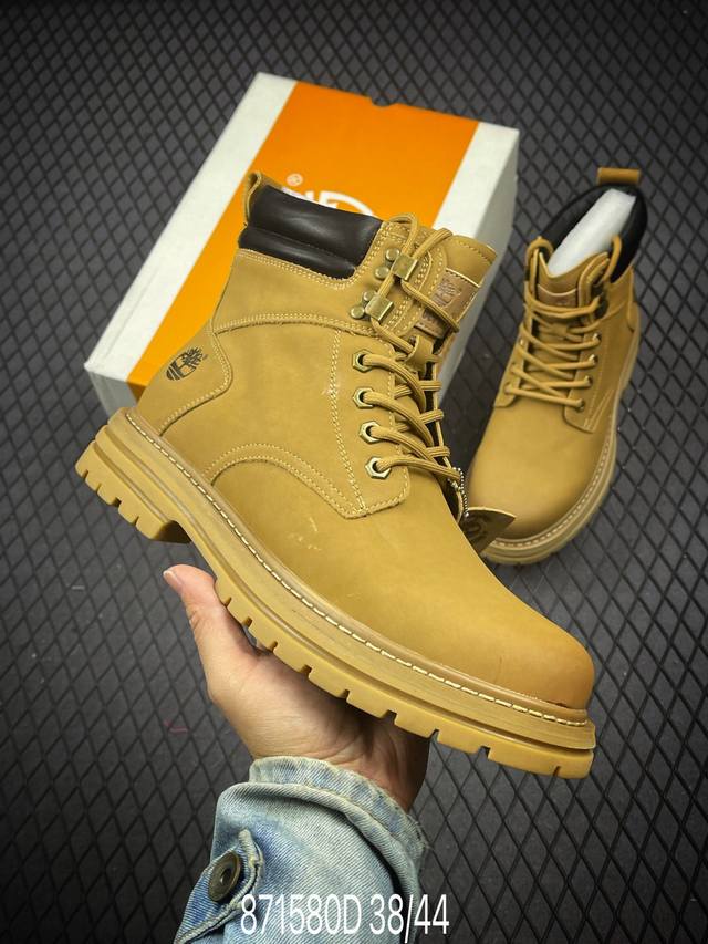 新货#Timberland添柏岚 天伯伦户外工装休闲大黄靴系列 #广东大厂品质 原盒原包装 #24ss秋冬新款时尚潮流搭配 面料采用意大利顶级磨砂细纹牛皮 搭配