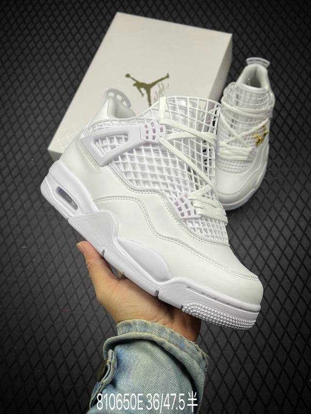 Air Jordan 4 Net AJ4 乔4网格白 复古篮球鞋 FV7251-107 尺码：36 36.5 37.5 38 38.5 39 40 40.5 4