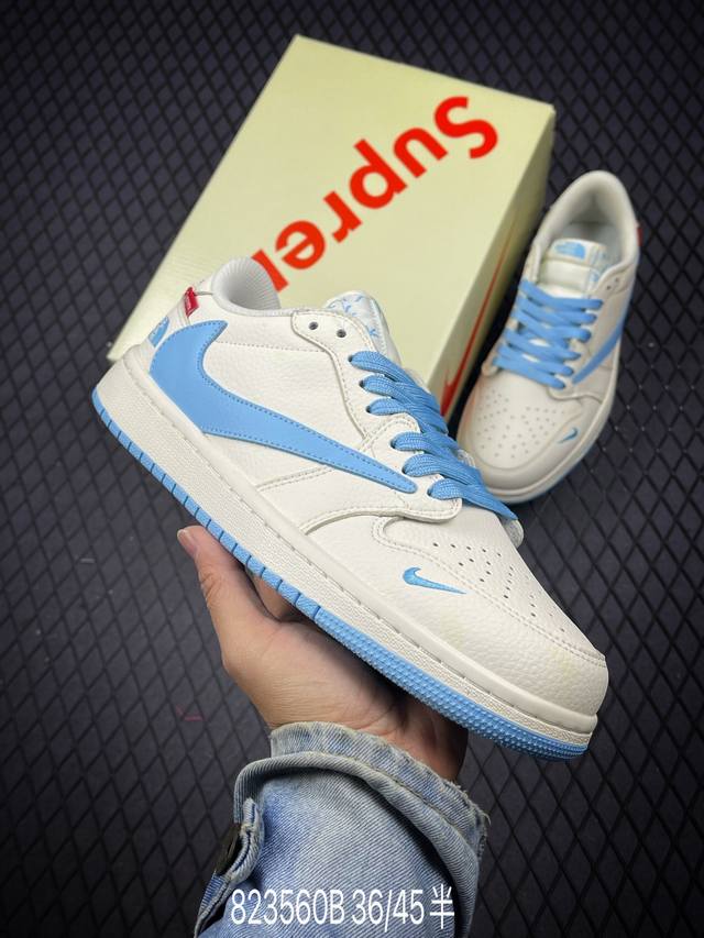 DNike Air Jordan 1 Low 定制配色 定制AJ-高端定制 低帮复古文化板鞋 #定制鞋盒 大厂纯原品质出货 超高清洁度 皮料切割干净无任何毛边