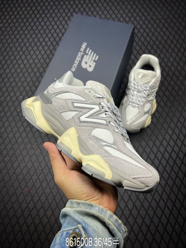 公司级Joe Freshgoods x New Balance NB9060 联名款 复古休闲运动慢跑鞋 鞋款灵感源自设计师本人对夏日的怀日回忆。鞋面大身由空间