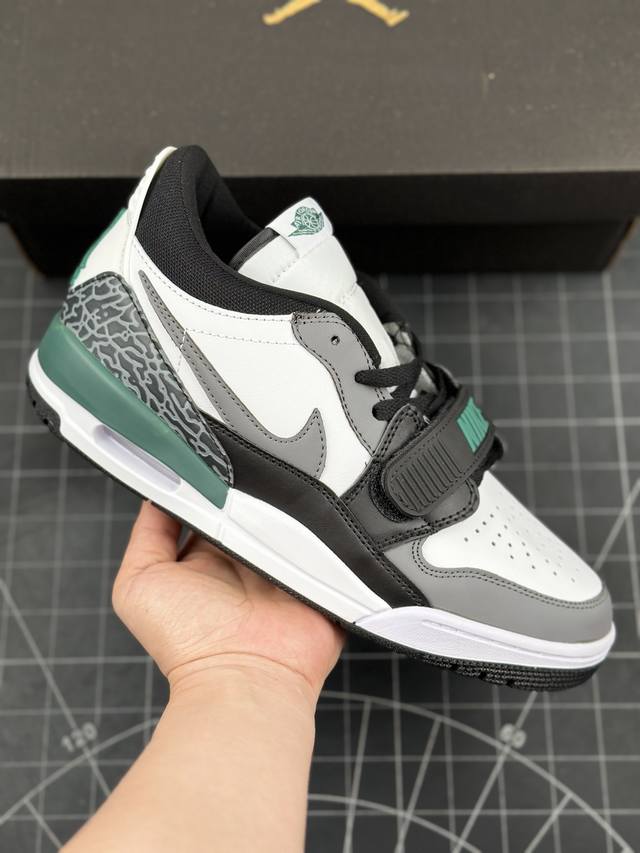 Air Jordan Legacy 312 Low Oxidized Green 低帮 氧化绿 AJ312 乔丹312代 乔丹篮球鞋系列 号称 “最强三合一”