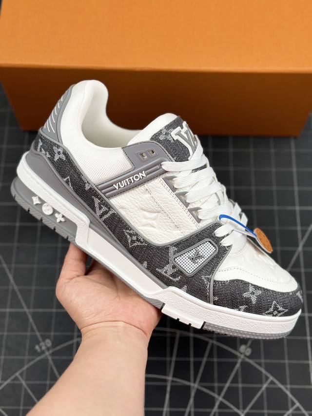 Tyler x Louis Vuitton 路易威登 LV Trainer 联名款 低帮休闲板鞋 海淘代购同渠道品质 高端零售 外贸充正专供 原版购入开发 ZP