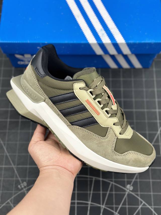 阿迪达斯 Adidas Originals Treziod PT 未来系列 减震防滑耐磨低帮跑步鞋 #采用全新设计灵感，未来感十足。鞋头出色设计，塑就出众贴合感