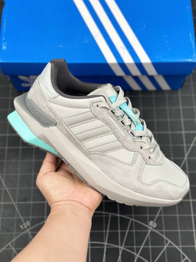 阿迪达斯 Adidas Originals Treziod PT 未来系列 减震防滑耐磨低帮跑步鞋 #采用全新设计灵感，未来感十足。鞋头出色设计，塑就出众贴合感