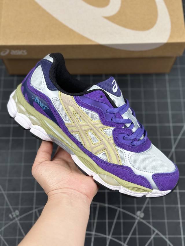 公司级亚瑟士ASICS GEL-NYC 时尚运动复古情侣老爹鞋 完美的外观和精美的外观，是完美的选择 亚洲运动鞋于 年夏季推出。 普通系带确保良好的支撑 , 完