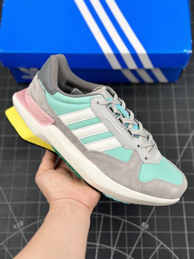 阿迪达斯 Adidas Originals Treziod PT 未来系列 减震防滑耐磨低帮跑步鞋 #采用全新设计灵感，未来感十足。鞋头出色设计，塑就出众贴合感