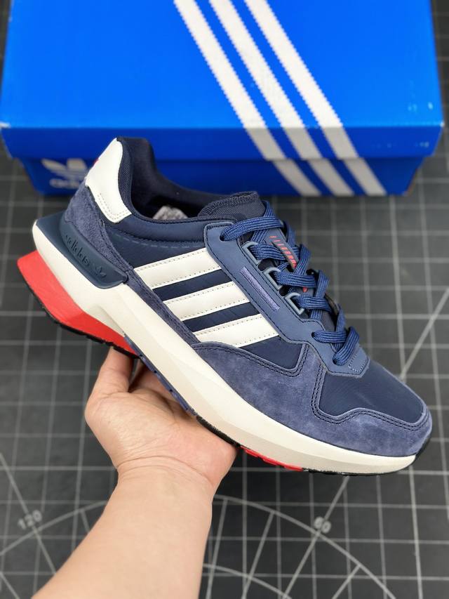 阿迪达斯 Adidas Originals Treziod PT 未来系列 减震防滑耐磨低帮跑步鞋 #采用全新设计灵感，未来感十足。鞋头出色设计，塑就出众贴合感