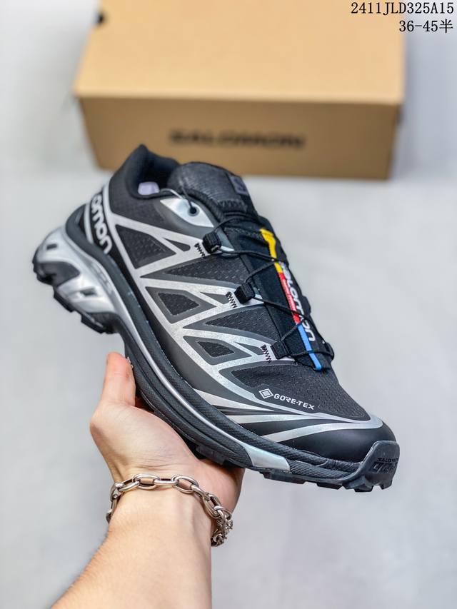 Salomon萨洛蒙 Xt-6 Gore-Tex 百搭舒适 低帮 户外功能鞋 L627A8E 尺码：36-45半 编码：11Jld325A15