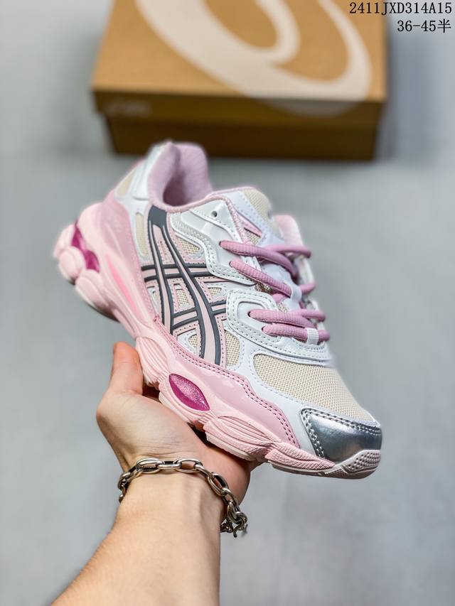 Asics X Kicki Yang Zhang联名款休闲鞋gel-Nyc情侣复古休闲鞋 尺码：36-45半 编码：11Jxd314A15