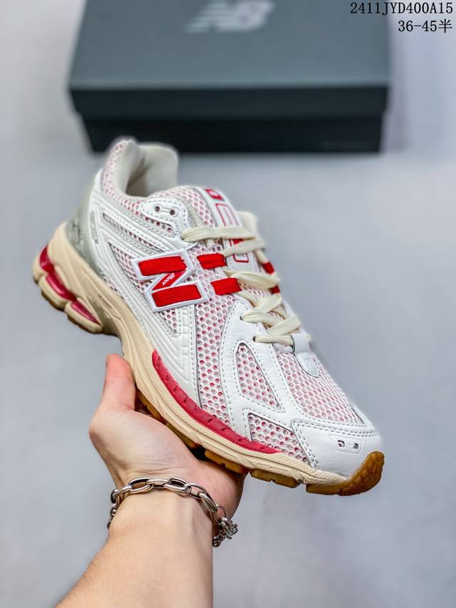 New Balance M 6系列 复古单品宝藏老爹鞋款 复古元素叠加 质感超级棒 楦版型材料细节做工精细 作为nb最经典的档案鞋型之一 与2002一样， 6有