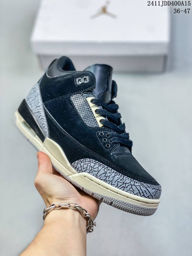 真标耐克nike Air Jordan 3 Retro”Knicks“迈克尔 乔丹aj3代中帮复休闲运动文化篮球鞋 货号:Ck9246-136 尺码:36 36