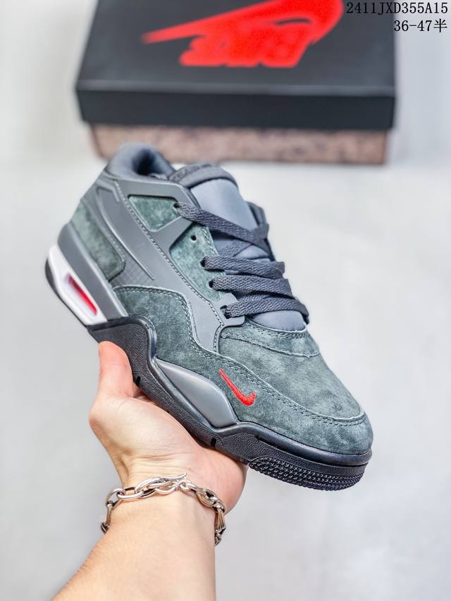 Air Jordan 4 Rm Aj4 绿色 防滑耐磨篮球鞋 Hf4334-004 尺码：36-47半 编码；11Jxd355A15