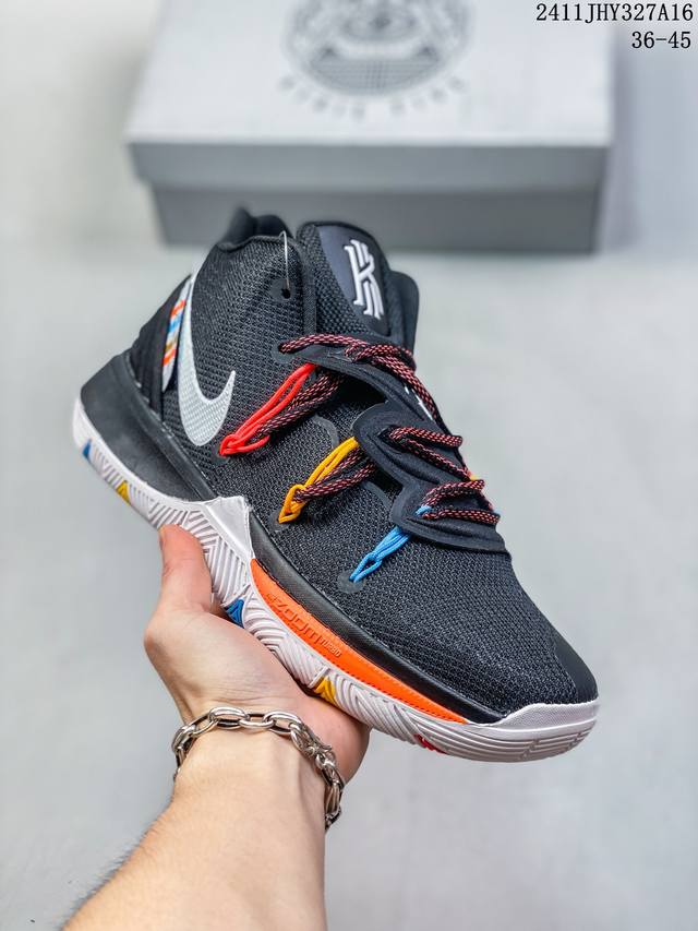 耐克nike Kyrie 5 欧文5代 透气全新缓震大底 欧文5篮球鞋 尺码：36-45 编码：11Jhy327A16