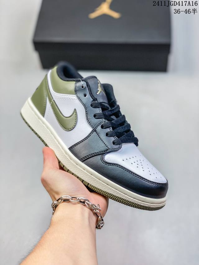 头层皮带半码 乔丹air Jordan 1 Low Aj1 乔1 低帮经典复古文化休闲运动篮球鞋 553558 092 码数：36 36.5 37.5 38 3