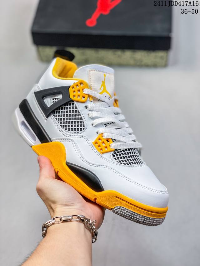 Aj4 Air Jordan 4 Retro ” Infrared “ Aj4乔4 男子文化篮球鞋 大厂出品 主力合作工厂 全新模具开发 纯正4代正确鞋型 进口