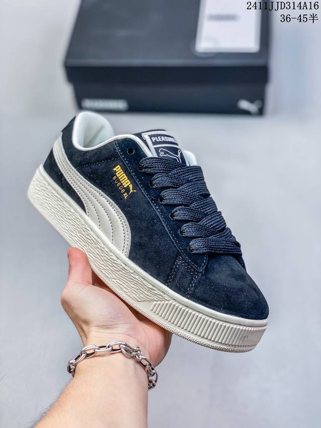 公司级puma Suede Xl复古单品 彪马 防滑耐磨低帮德训板鞋 货号:396057 01 尺码:36 37 37.5 38 38.5 39 40 40.5