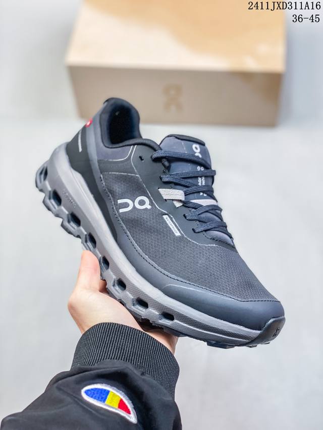 On昂跑cloudvista 2 Waterproof 2024新品男女款防泼水缓震越野跑鞋36-45 编码：11Jxd311A16