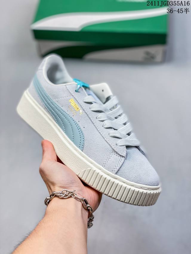 公司级puma Suede Xl复古单品 彪马 防滑耐磨低帮德训板鞋 货号:396057 01 尺码:36 37 37.5 38 38.5 39 40 40.5