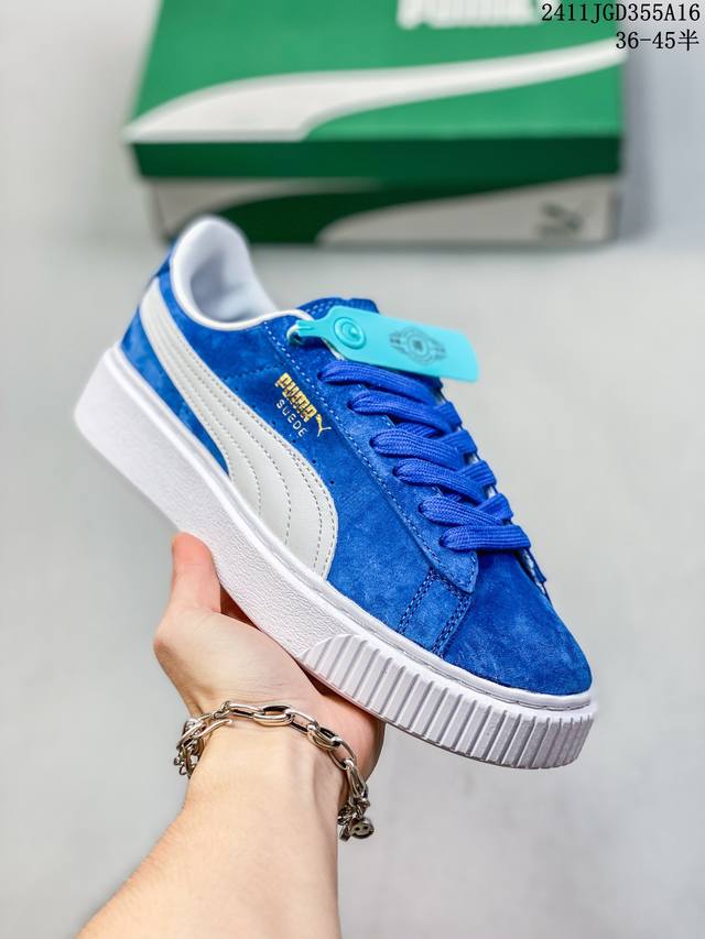 公司级puma Suede Xl复古单品 彪马 防滑耐磨低帮德训板鞋 货号:396057 01 尺码:36 37 37.5 38 38.5 39 40 40.5