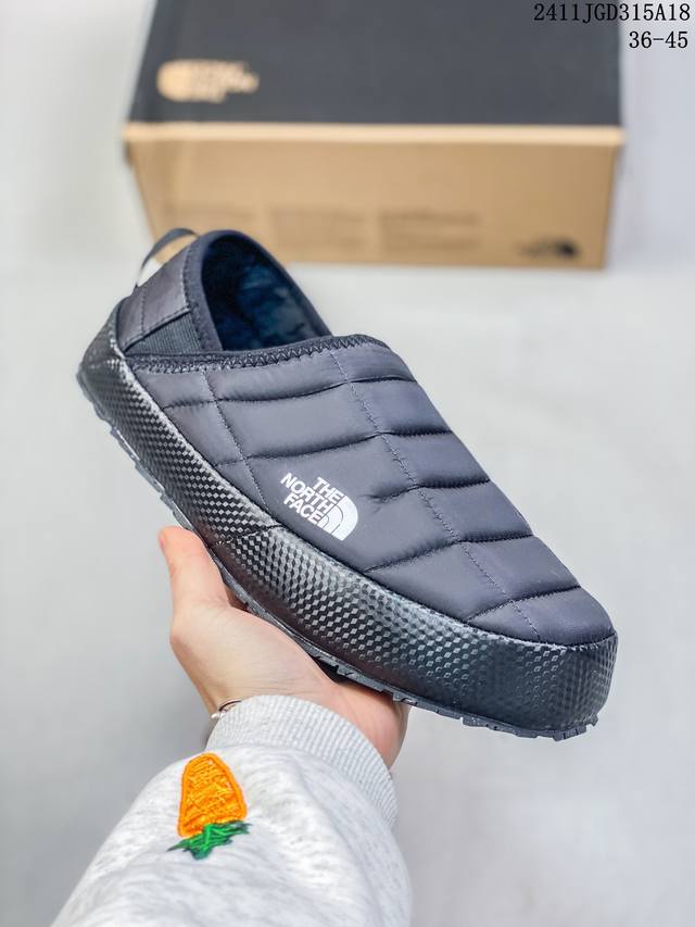 北面the North Face Thermoball Traction 舒适全包跟抓绒面包运动 蓬蓬鞋 防水保暖 低帮 生活休闲鞋 11Jgd315A18