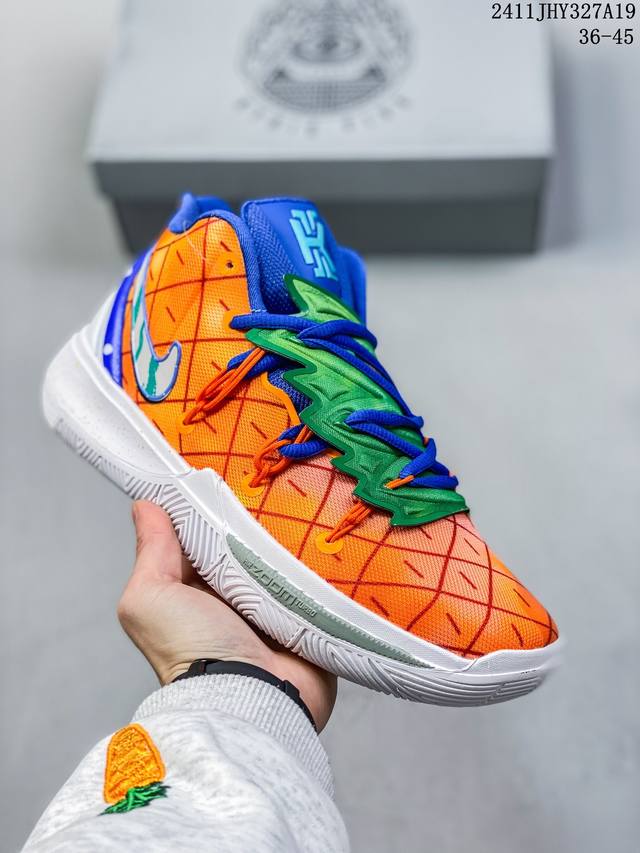 耐克nike Kyrie 5 欧文5代 透气全新缓震大底 欧文5篮球鞋 尺码：36-45 编码：11Jhy327A19