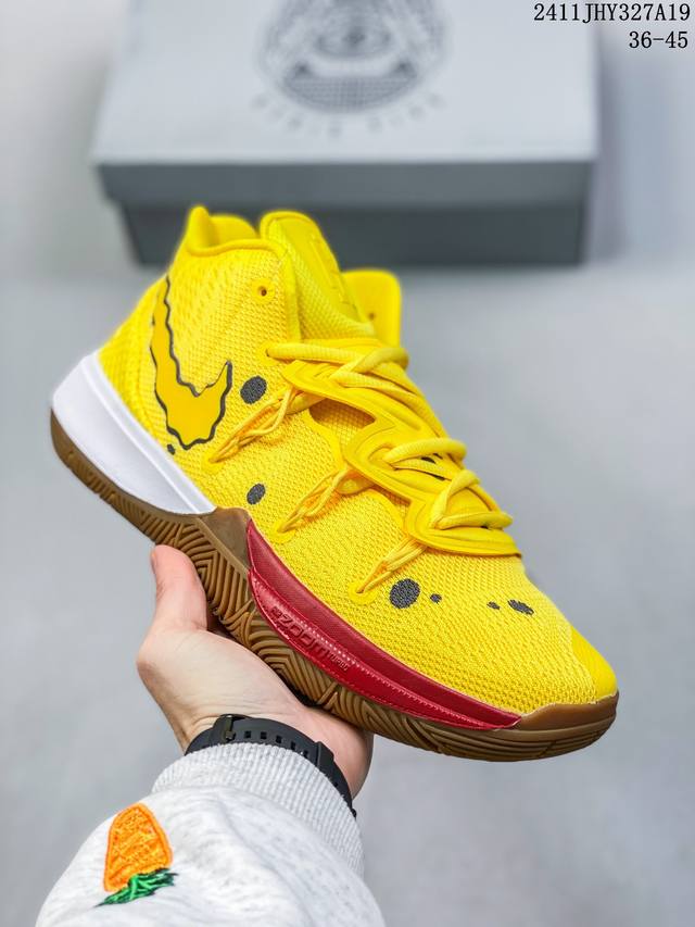 耐克nike Kyrie 5 欧文5代 透气全新缓震大底 欧文5篮球鞋 尺码：36-45 编码：11Jhy327A19