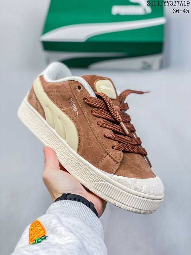 彪马puma Suede Xl复古单品 防滑耐磨低帮德训板鞋 尺码：36-45 编码：11Jyy327A19