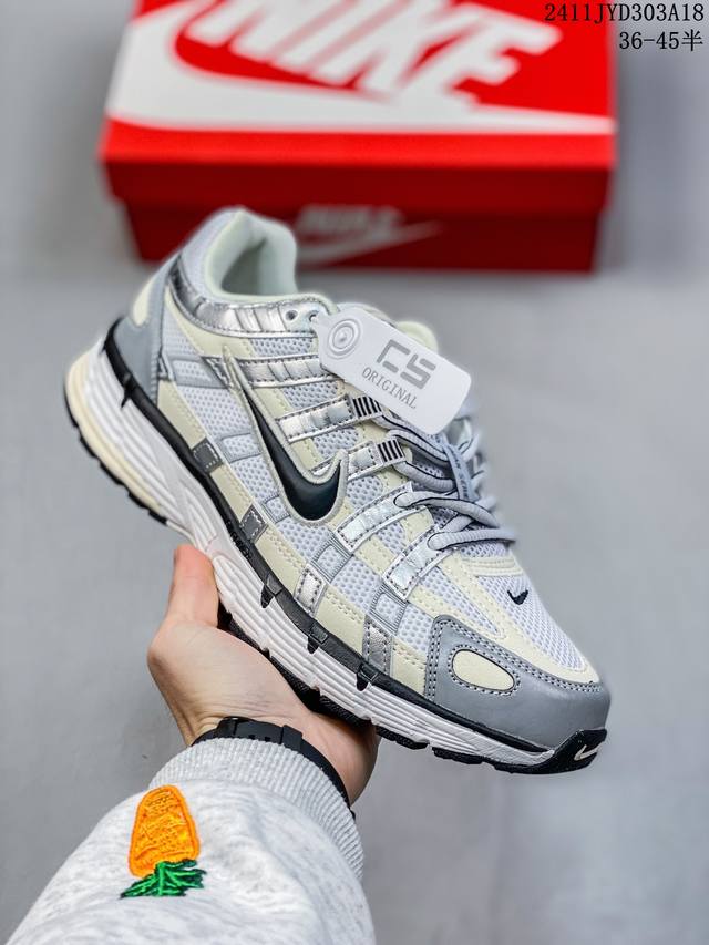 公司级 耐克 Nike 休闲运动鞋p-6000Premium 轻便舒适透气防滑缓震耐磨跑步鞋。P-6000 是一款植根于 2000 年代风格的混合款式，让人想起