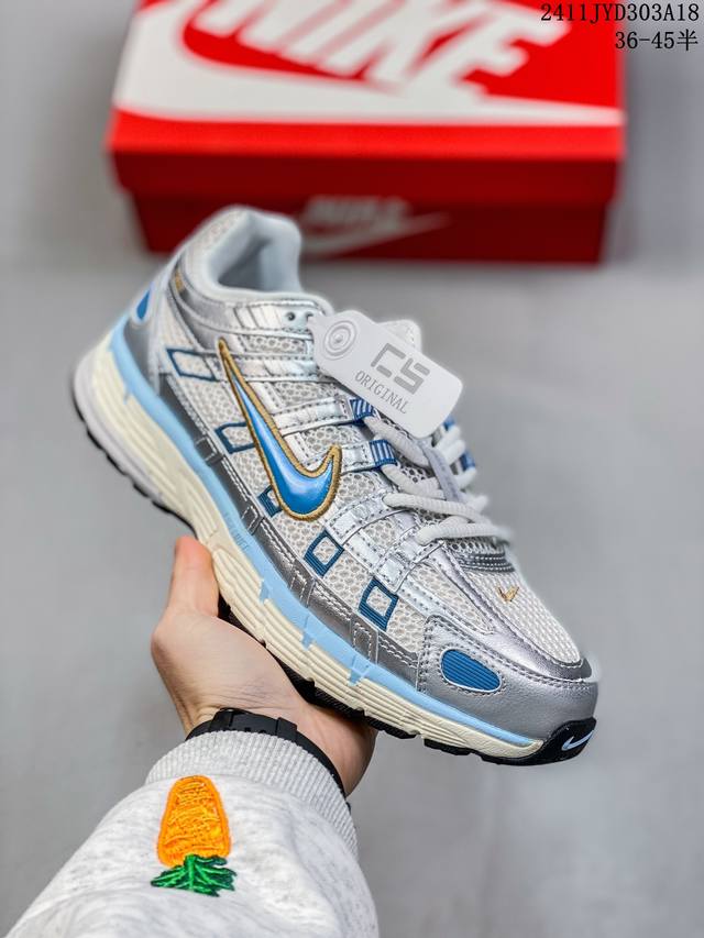 公司级 耐克 Nike 休闲运动鞋p-6000Premium 轻便舒适透气防滑缓震耐磨跑步鞋。P-6000 是一款植根于 2000 年代风格的混合款式，让人想起