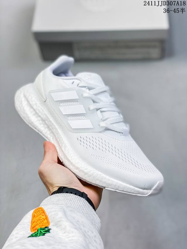 Adidas阿迪达斯pureboost 22男子低帮舒适耐磨透气跑步鞋 Gy4705 尺码：36-45半 编码：11Jjd307A19