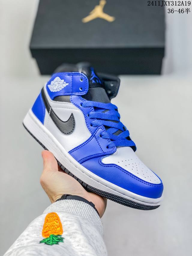 头层公司级 乔丹air Jordan 1 Low Aj1 乔1中帮复古文化休闲运动篮球鞋 号码36 36.5 37.5 38 38.5 39 40 40.5 4