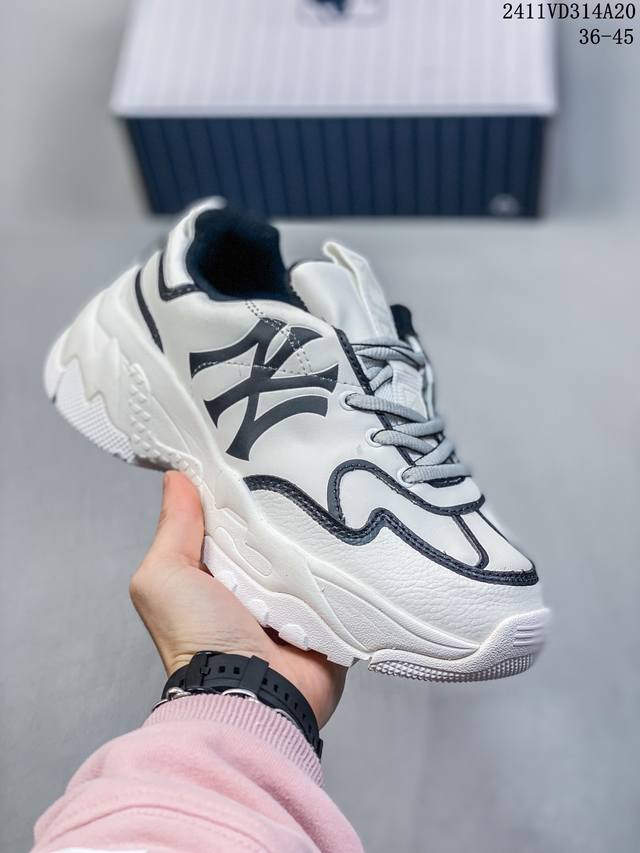 福利特价 真标带半码mlb Chunky Runner Basic 复古单品 Ny美国榄球洋基队 X Mlb Chunky Runner Basic 厚底老爹厚