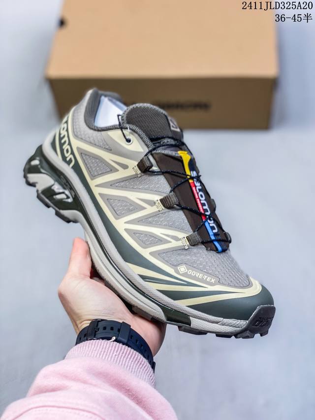 Salomon萨洛蒙 Xt-6 Gore-Tex 百搭舒适 低帮 户外功能鞋 L627A8E 尺码：36-45半 编码：11Jld325A20