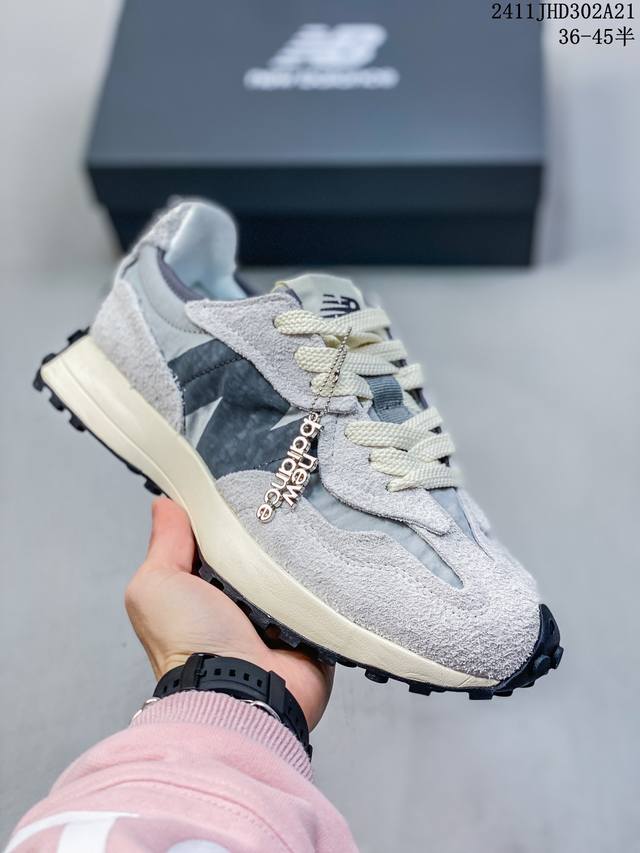 公司级新百伦nb327 New Balance 327 复古先锋 Ms327系列复古休闲运动慢跑鞋，上世纪 70 年代的意大利街头风格 Size:36 37 3