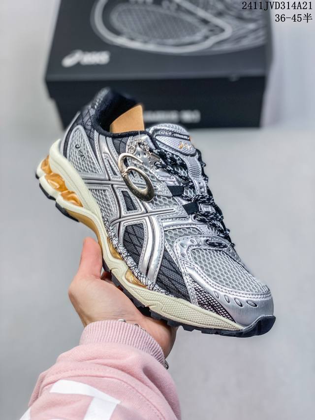 公司级asics Gel-Nimbus 10.1 亚瑟士 复古先锋 潮流 拼接耐磨 低帮休闲跑步鞋 货号: 3A543-002 尺码:36 37 37.5 38