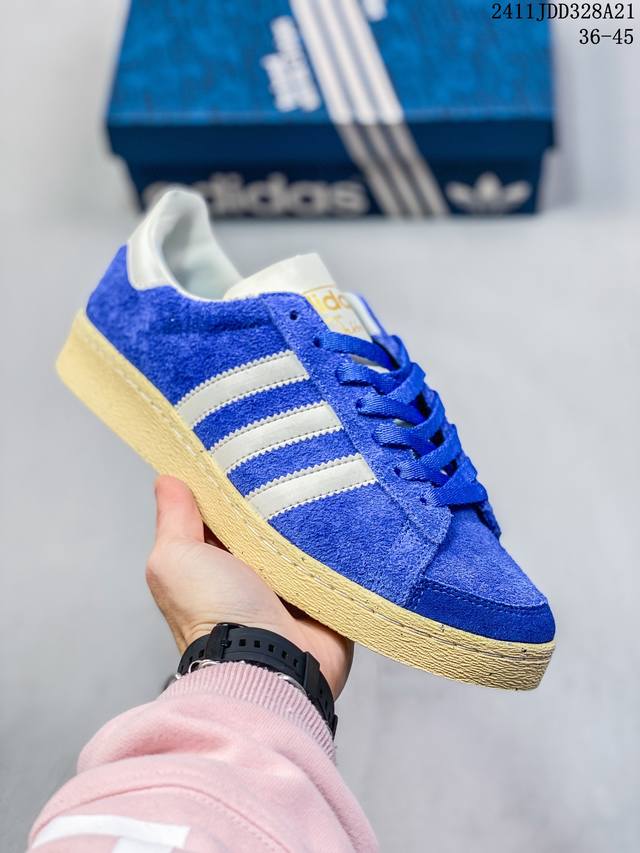 真标阿迪达斯三叶草adidas Originals Jabbar Lo 系列绅士德训足球风百搭低帮休闲运动板鞋 货号:Ji0 尺码:36-45 11Jdd328