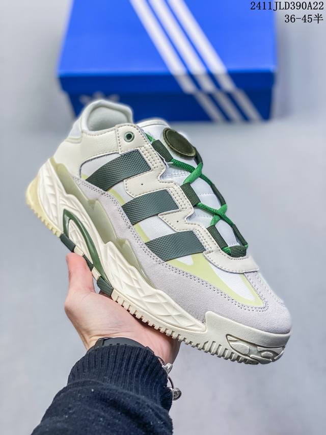 公司级阿迪adidas Originals Ozthemis Oz西弥斯 系列低帮厚底增高老爹风复古缓震休闲运动慢跑鞋 11Jld390A22