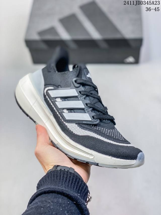 36-45 Adidas 阿迪达斯 原楦原纸版开发版型，全新primeknit纹路编织高频处理鞋面更好的脚感,全新一代正式登场阿迪达斯adidas Ultra