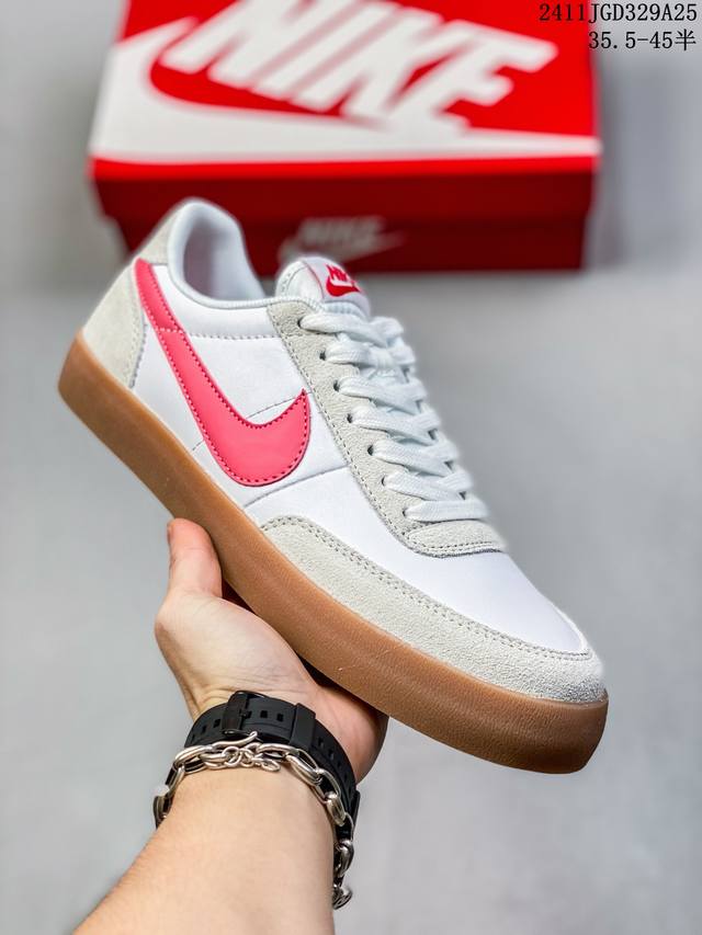 真标耐克nike Killshot 2 复古舒适 防滑轻便 低帮 板鞋 货号:432997-128 尺码:35.5-45半 编码：11Jgd329A25