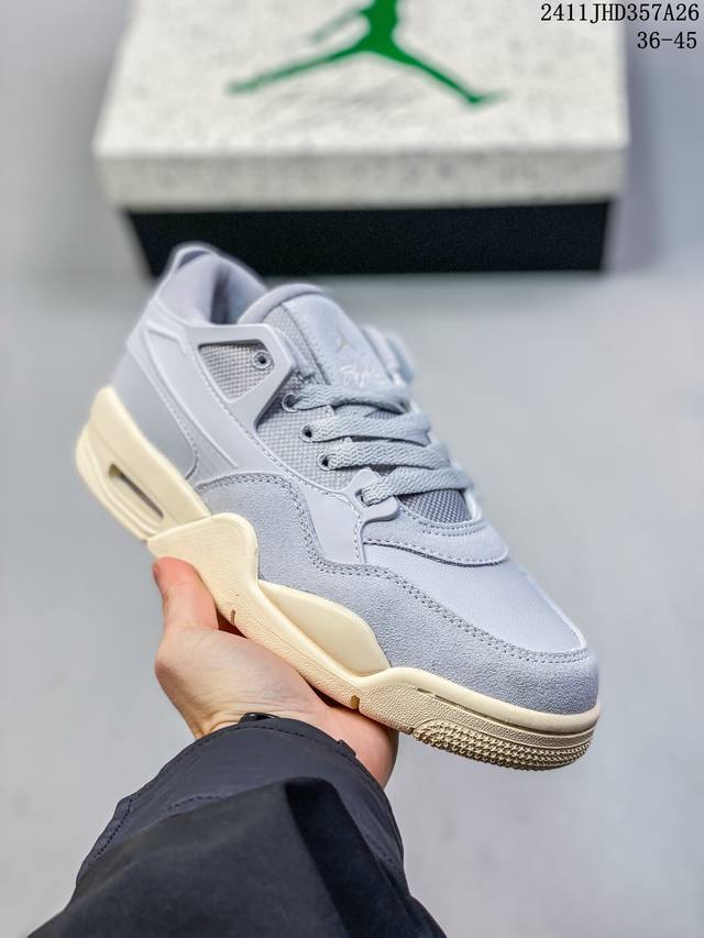 耐克 新款 Nike Air Jordan 4 Retro Og 低帮 迈克尔 乔丹aj4代乔4 复古休闲运动文化篮球鞋。秉承轻量化的速度型篮球鞋设计思想完成设